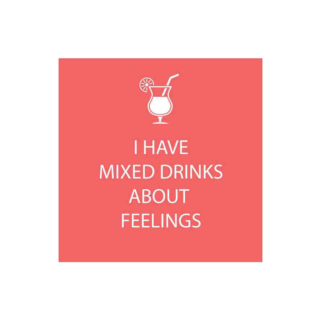 Mixed Drinks Beverage Napkins