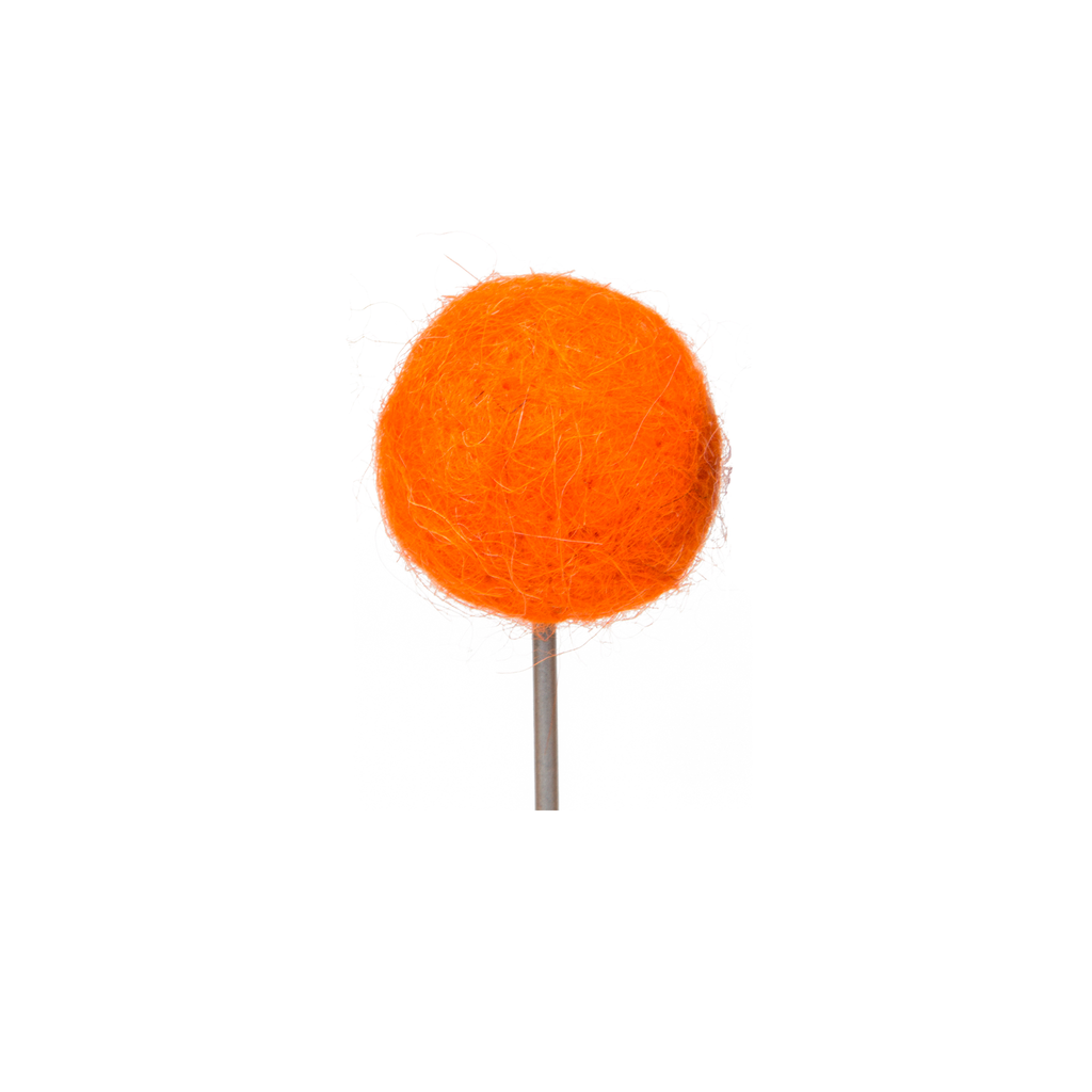 Blomma Felt Flower - Orange