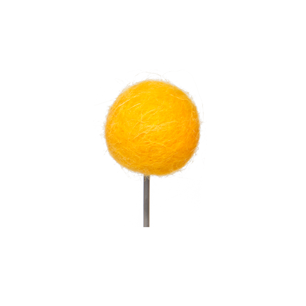 Blomma Felt Flower - Yellow