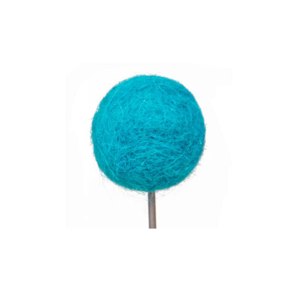 Blomma Felt Flower - Teal