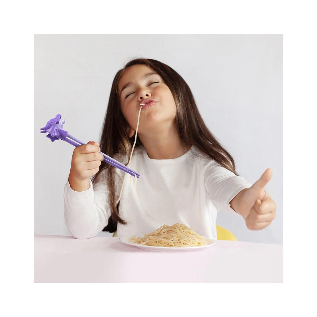 Munchtime Chopsticks - Dragon in use