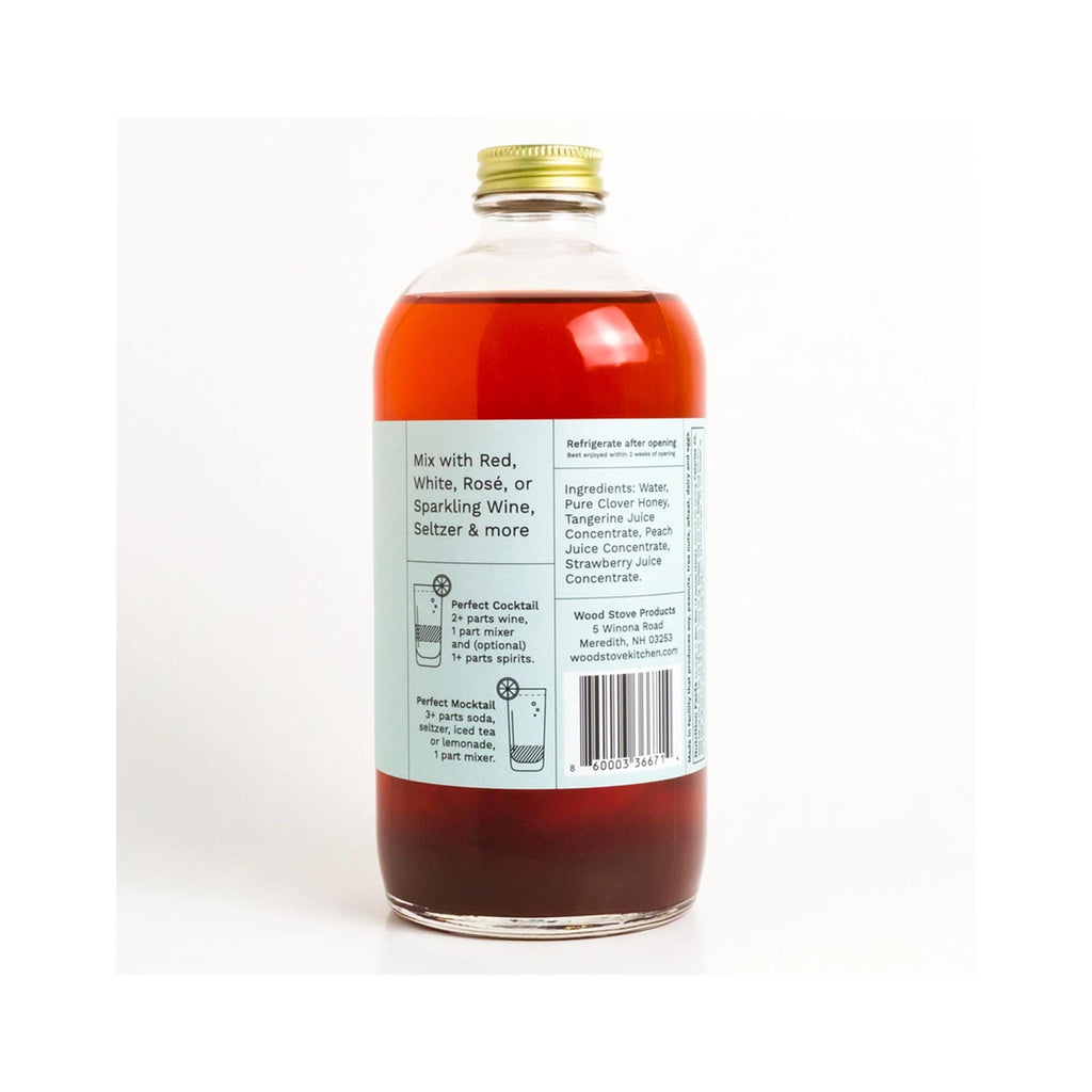 Wood Stove Kitchen Cocktail Mixers - Sangria bottle