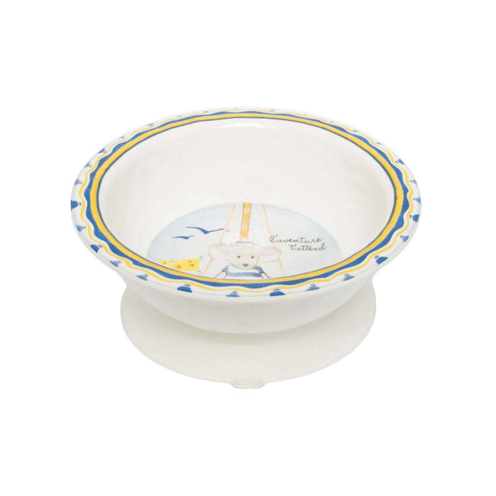 Textured Suction Bowl - Adventure Awaits