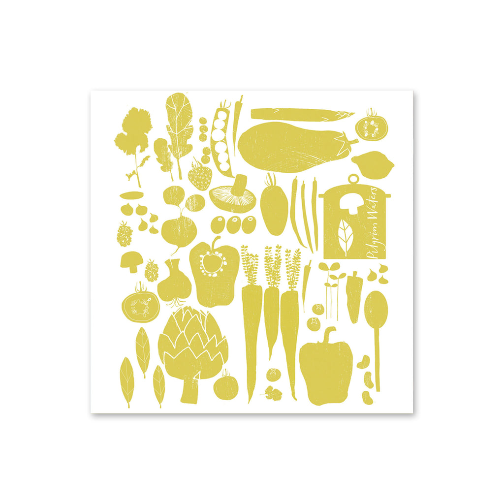 Pilgrim Waters Tea Towel - Veggies