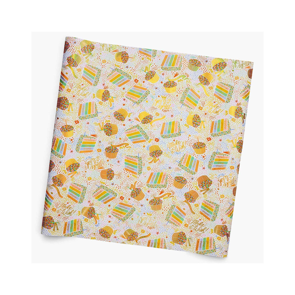 Birthday Cake Wrapping Paper Roll
