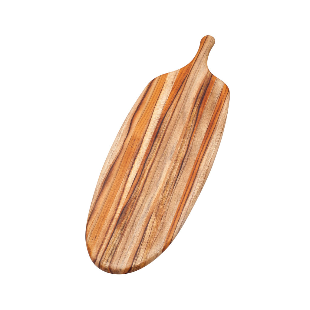 Teak Paddle Shaped Serving Board