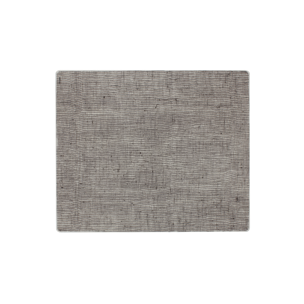 Modern Twist Silicone Placemat - Chocolate Linen
