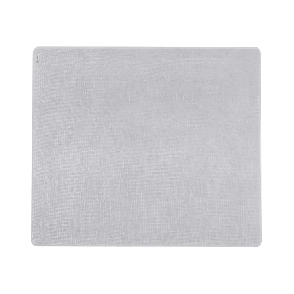 Modern Twist Silicone Placemat - Linen - Silver