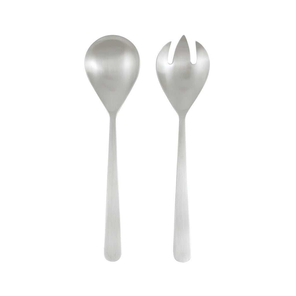 Oslo Salad Server Set - Stainless