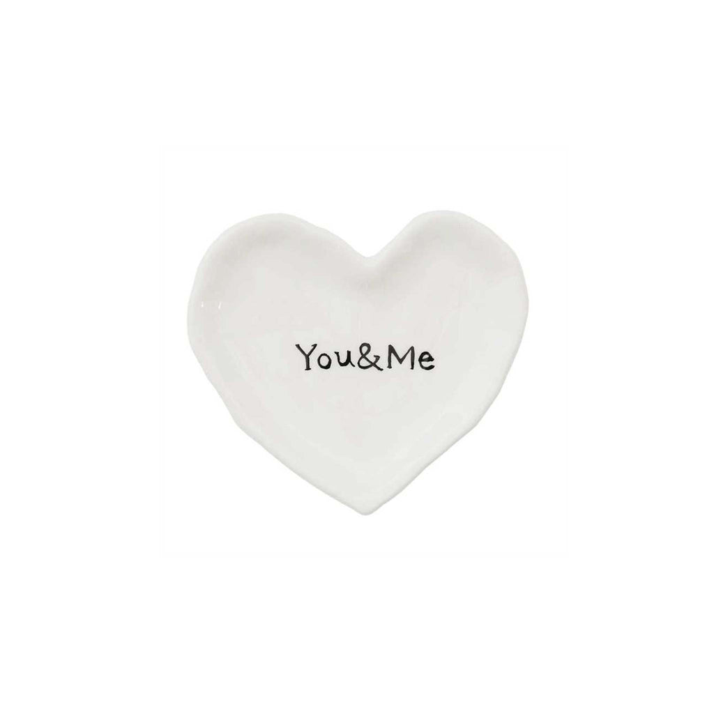 You & Me Heart Dish