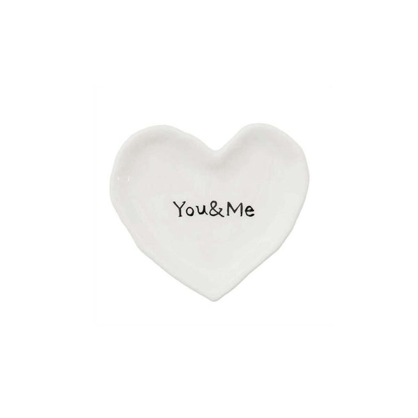 You & Me Heart Dish