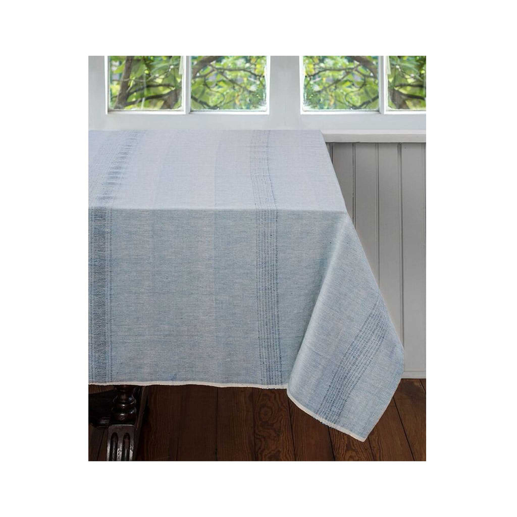 Hand-woven Cotton Tablecloth - Juniper Berry