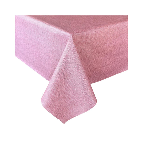 Laminated Cotton Tablecloth - 54" Square - Falu Red