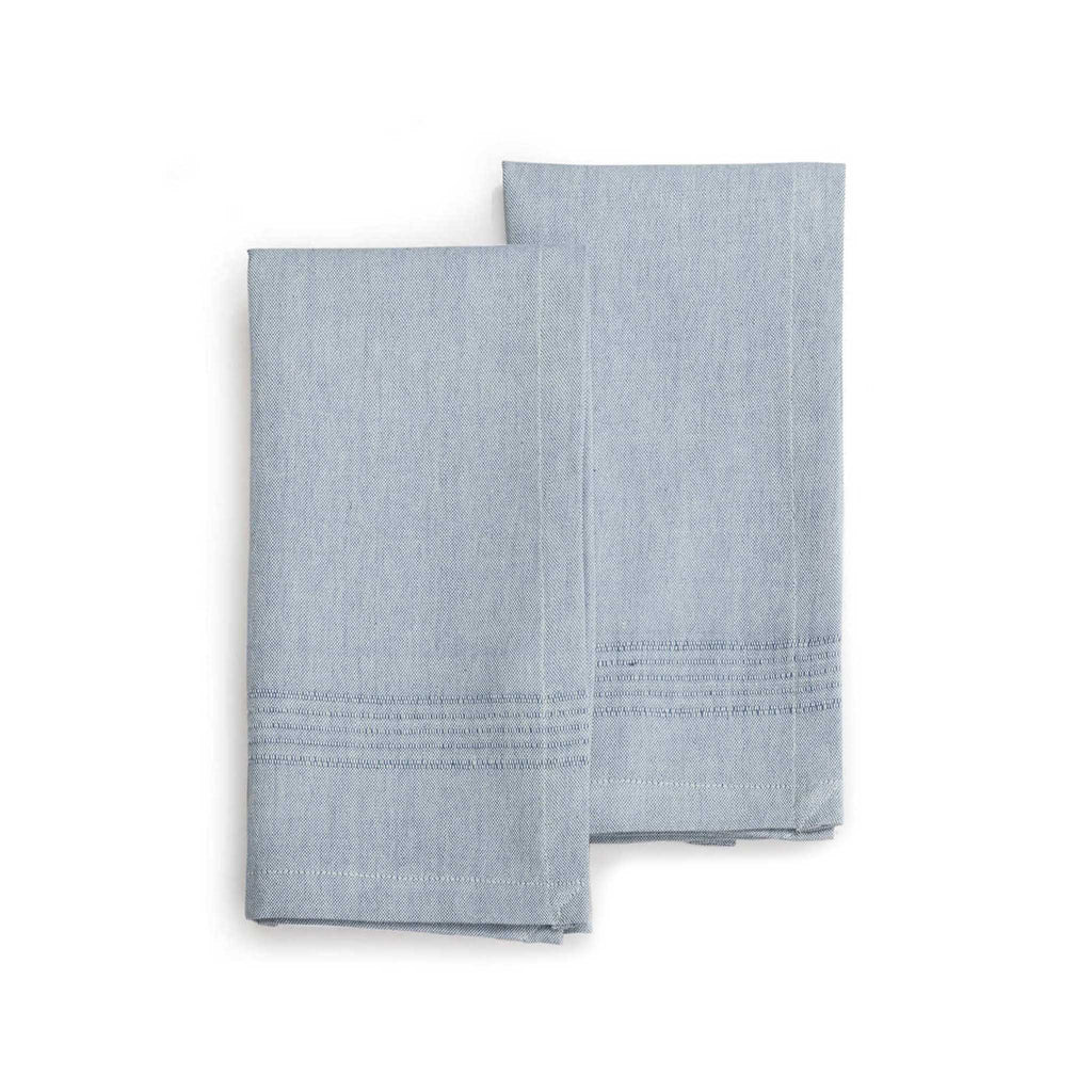 Hand-woven Cotton Napkins Set of 2 - Juniper Berry