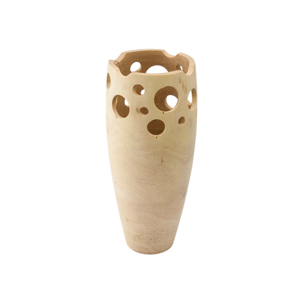 Tamarind Pierced Vase - Small