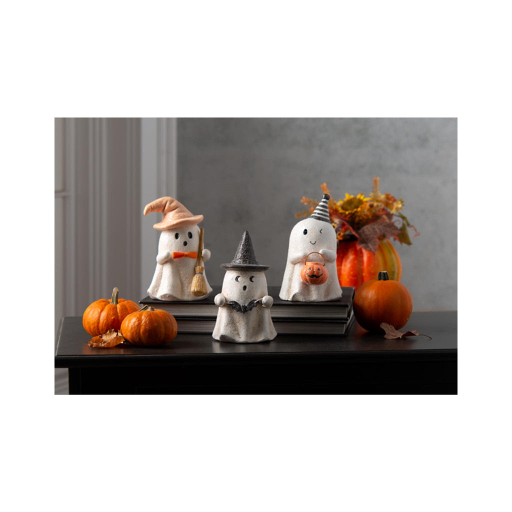 Party Ghost Figurines - on display