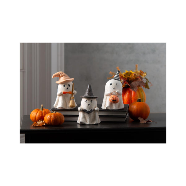 Party Ghost Figurines - on display