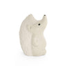 Textured Soapstone Standing Hedgehog Sculpture