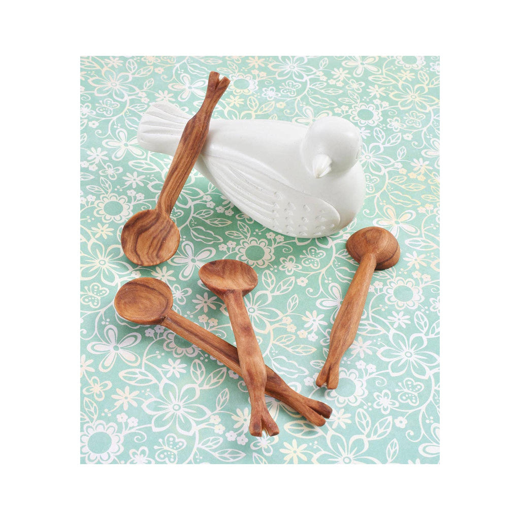 Wild Olive Wood Branch Spoon