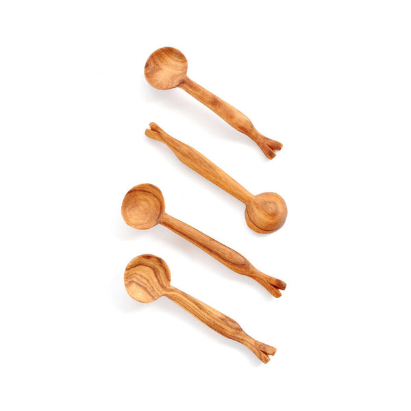 Wild Olive Wood Branch Spoon
