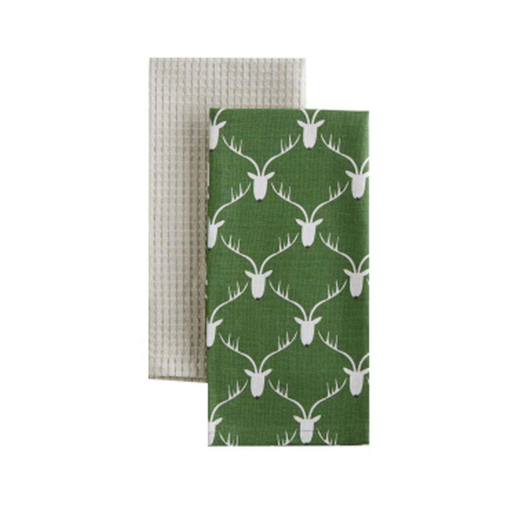 Antler Dish Towel Set of 2