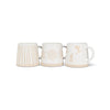 Wide Base Mugs - Winter White