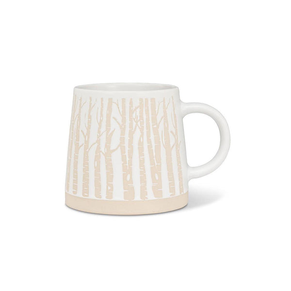Birch Trees Wide Base Mug