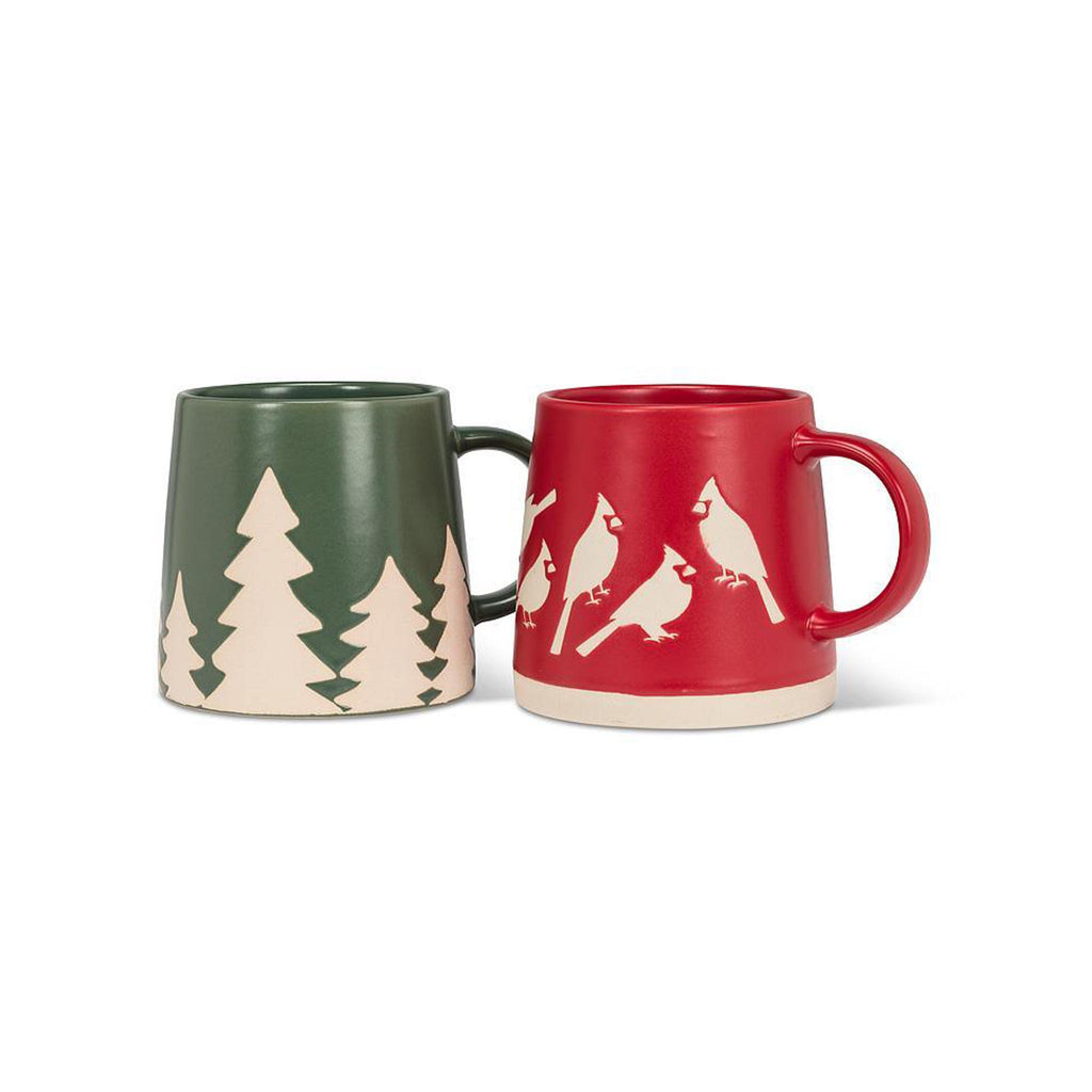 Wide Base Mugs - Holiday