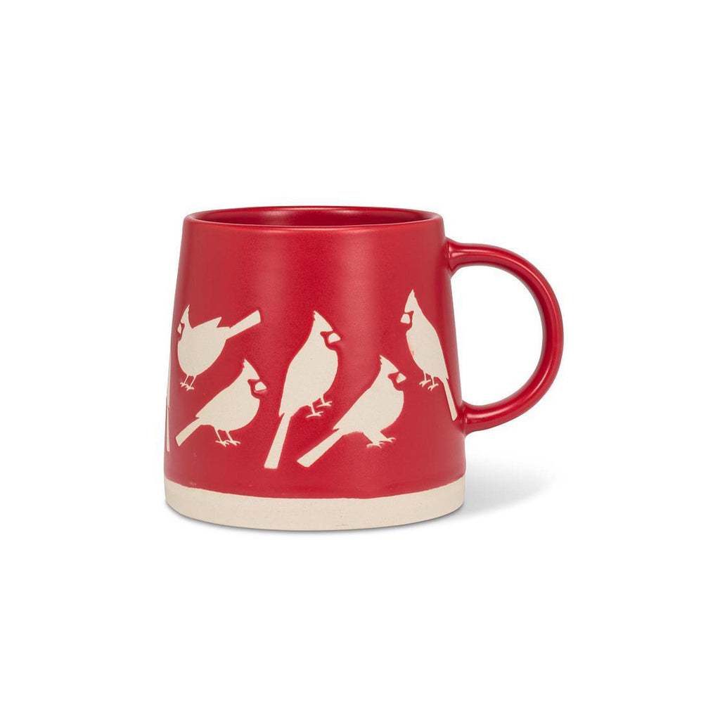 Wide Base Mugs - Holiday - Cardinals
