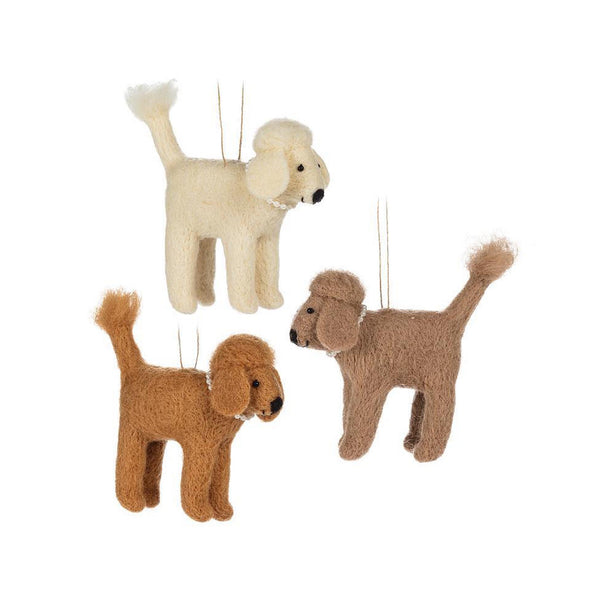Poodles with Pearls Ornaments