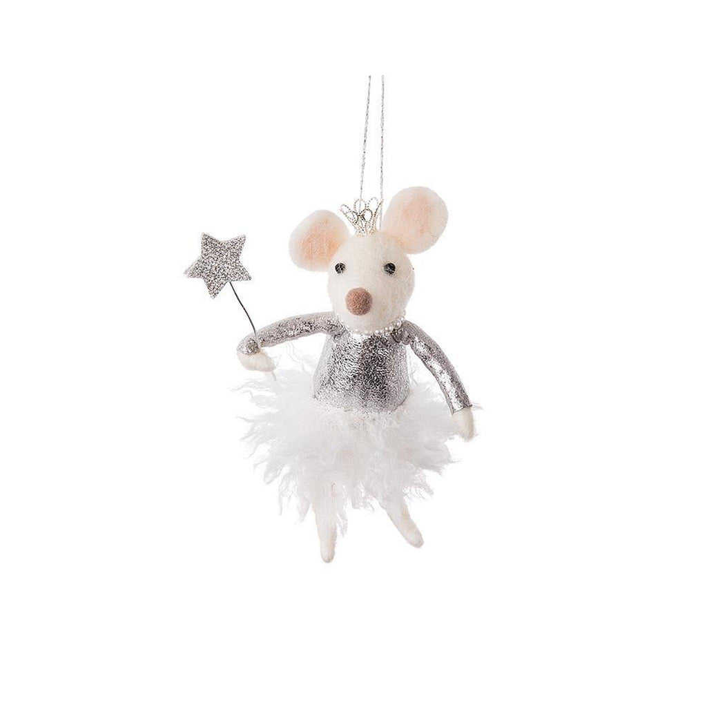 Felt Mouse Ornament - Princess