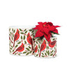 Cardinals & Holly Planter - Large