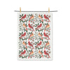 Cardinal Pairs Tea Towel