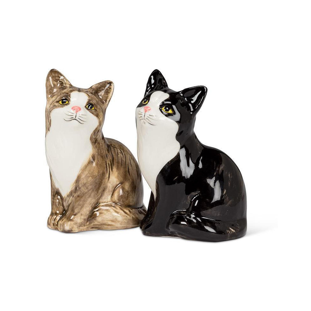 Sitting Cats Salt & Pepper Set
