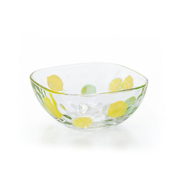 Fruits Drop Lemon Square Bowl