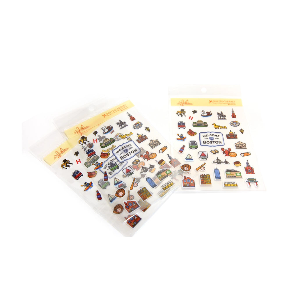 Boston Vinyl Sticker Sheet