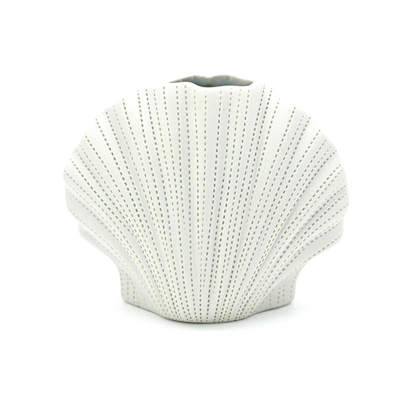 Shell Vase - White