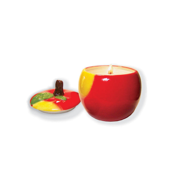 Ceramic Apple Candle