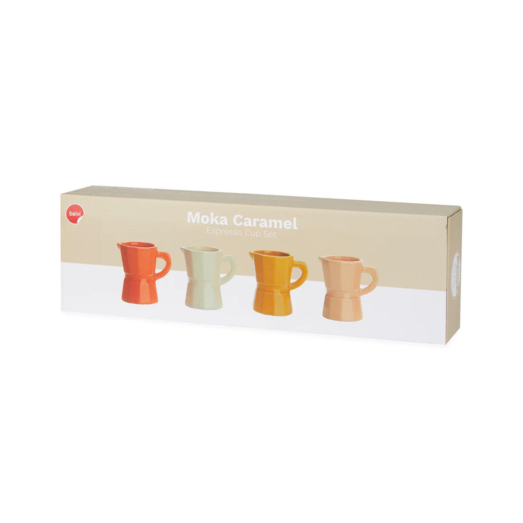 Moka Caramel Espresso Cup Set of 4 - packaging