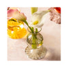 Nalia Glass Bud Vases - Parakeet in use
