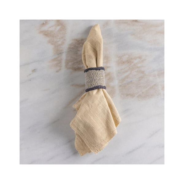 Hydra Seagrass Napkin Rings - Air