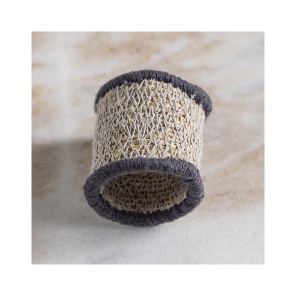 Hydra Seagrass Napkin Rings - Air
