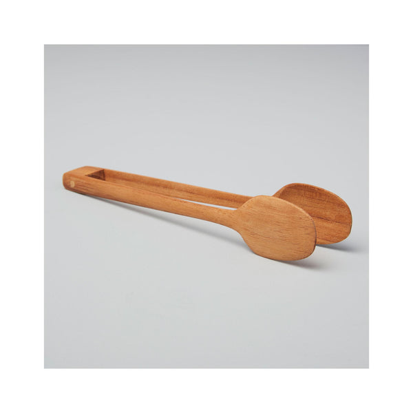 Teak Oval Tongs