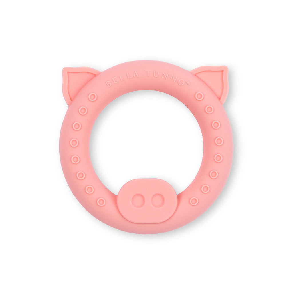 Bella Tunno Pig Rattle Teether