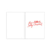 Biely & Shoaf Boxed Holiday Cards - Pink Santa - inside message