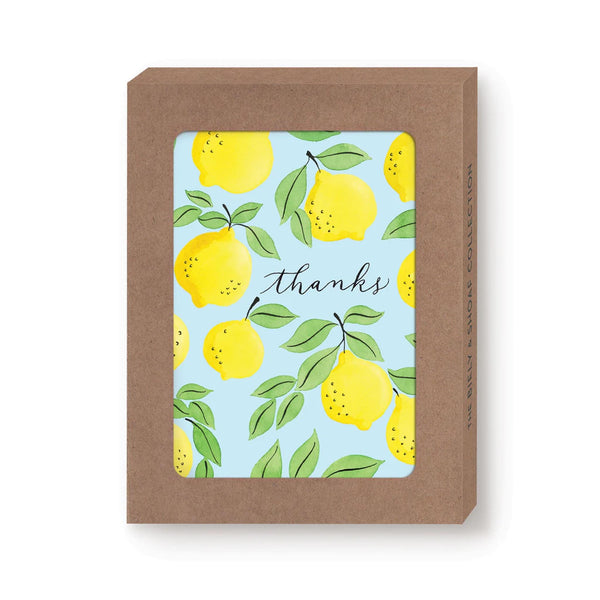 Thanks Lemons - Boxed  Notes- packaging
