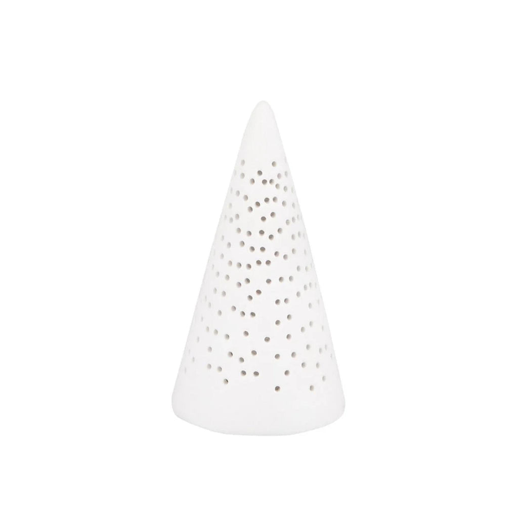 Porcelain LED Fir Trees - Small