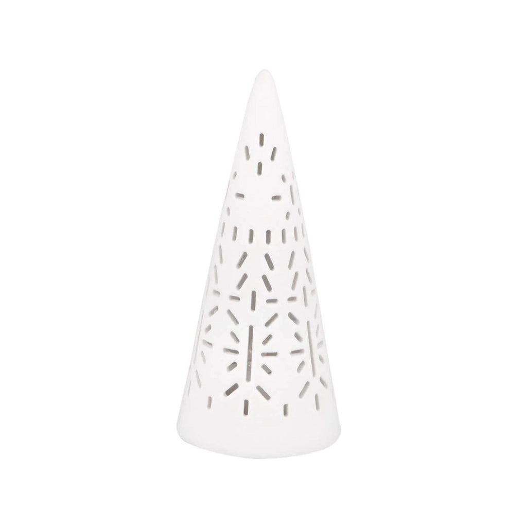 Porcelain LED Fir Trees - Starbust