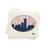 Boston Skyline Swedish Dishcloth