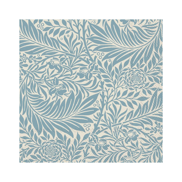 Larkspur Blue Beverage Napkins